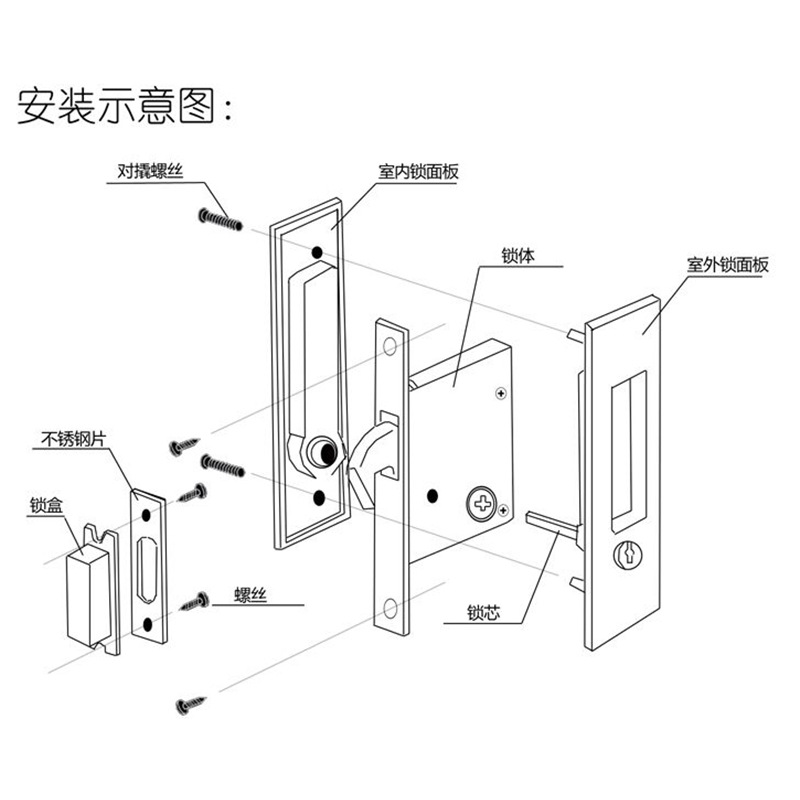 95视频在线观看网站95视频网RSL-606ET 移门推拉门锁